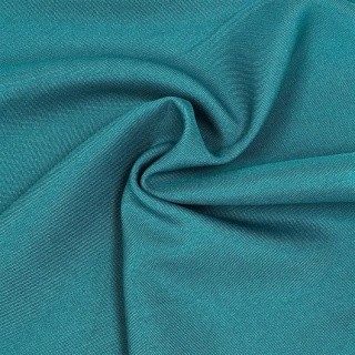 Ткань габардин, 1 м х 150 см, 150 г/м², цвет: бирюзовый, TBY
