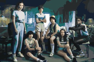 Картина по номерам «Очень странные дела» Картина по номерам «Очень странные дела»