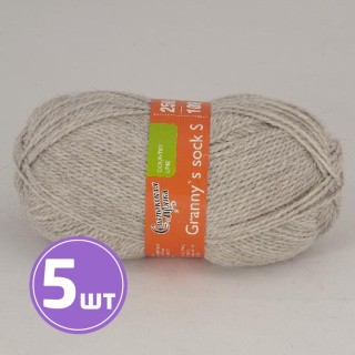 Пряжа Семеновская Granny`s sock S (4019), меланж перламутровый 5 шт. по 100 г Пряжа Семеновская Granny`s sock S (4019), меланж перламутровый 5 шт. по 100 г