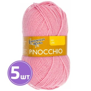 Пряжа Семеновская Pinocchio (79), ярко-розовый 5 шт. по 50 г Пряжа Семеновская Pinocchio (79), ярко-розовый 5 шт. по 50 г