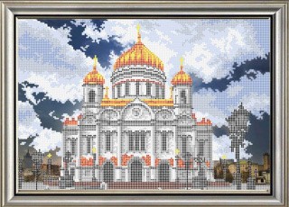 Рисунок на ткани «Храм Христа Спасителя» Рисунок на ткани «Храм Христа Спасителя»