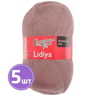 Пряжа Семеновская Lidiya (621), какао 5 шт. по 100 г Пряжа Семеновская Lidiya (621), какао 5 шт. по 100 г
