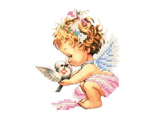 Набор для вышивания бисером «Ангелочек» Набор для вышивания бисером «Ангелочек»