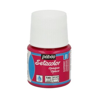 Краска для темных и светлых тканей Setacolor, цвет: малиновый, 45 мл, Pebeo