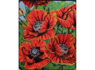 Набор вышивки бисером «Маки» Набор вышивки бисером «Маки»