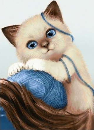 Алмазная вышивка «Клубочек» Алмазная вышивка «Клубочек»