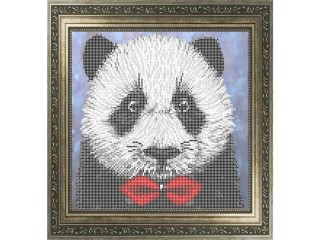 Рисунок на ткани «Панда»