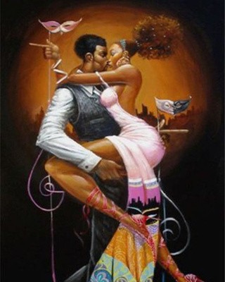 Картина по номерам «Страстная пара» Картина по номерам «Страстная пара»