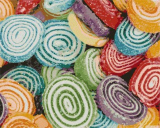 Картина по номерам «Леденцы» Картина по номерам «Леденцы»