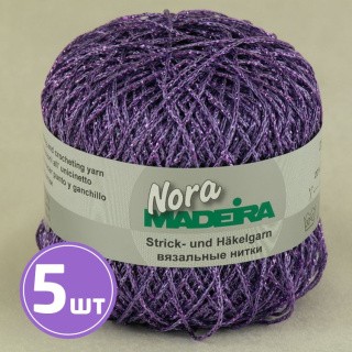 Пряжа MADEIRA NORA (311), фиолетовый, 5 шт. по 25 г