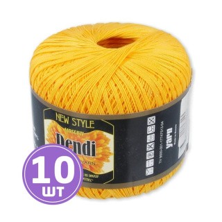 Пряжа Камтекс Денди (104), желтый, 10 шт. по 50 г Пряжа Камтекс Денди (104), желтый, 10 шт. по 50 г