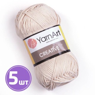 Пряжа YarnArt Creative (223), речной жемчуг, 5 шт. по 50 г Пряжа YarnArt Creative (223), речной жемчуг, 5 шт. по 50 г