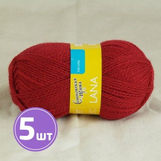 Пряжа Семеновская Lana (215), георгин 5 шт. по 50 г Пряжа Семеновская Lana (215), георгин 5 шт. по 50 г