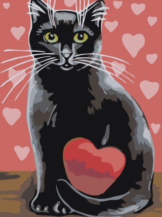 Картина по номерам «Валентинка» Картина по номерам «Валентинка»