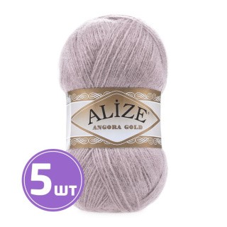 Пряжа ALIZE Angora Gold (163), какао, 5 шт. по 100 г