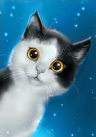 Алмазная вышивка «Любопытство» Алмазная вышивка «Любопытство»