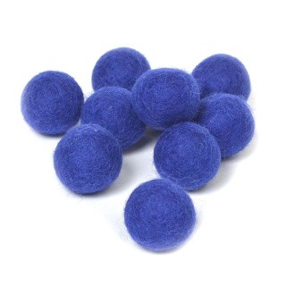 Шарики из войлока 20 мм, цв. 09, 10 шт. Шарики из войлока 20 мм, цв. 09, 10 шт.