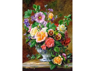 Пазлы «Цветы в вазе»