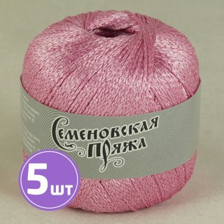 Пряжа Семеновская Test 85 (20), розовый 5 шт. по 100 г Пряжа Семеновская Test 85 (20), розовый 5 шт. по 100 г