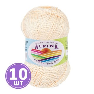 Пряжа Alpina SATI (037), молочный, 10 шт. по 50 г Пряжа Alpina SATI (037), молочный, 10 шт. по 50 г
