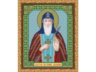 Рисунок на ткани «Святой мученик Василий»