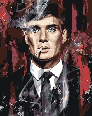 Картина по номерам «Острые козырьки: Томас Шелби 2»