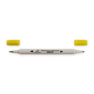 Акварельный маркер-кисть, 0.8 мм - 2 мм, кисть/круглое тонкое, желтый пастельный (Pastel Yellow), VISTA-ARTISTA
