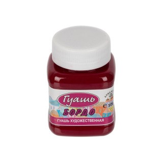 Краска гуашь Аква-колор художественно-оформительская (Бордо), 100 мл Краска гуашь Аква-колор художественно-оформительская (Бордо), 100 мл