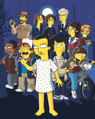 Картина по номерам ОСД Очень странные дела