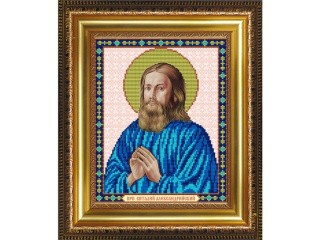 Рисунок на ткани «Преподобный Виталий Александрийский»