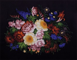 Набор для вышивания «Жостовские цветы»