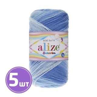Пряжа ALIZE Sekerim bebe batik (3481), мультиколор, 5 шт. по 100 г Пряжа ALIZE Sekerim bebe batik (3481), мультиколор, 5 шт. по 100 г