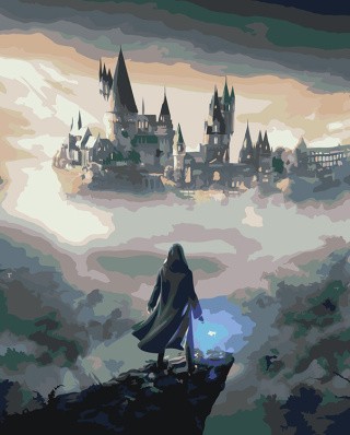 Картина по номерам «Гарри Поттер: Hogwarts Legacy, Хогвартс»