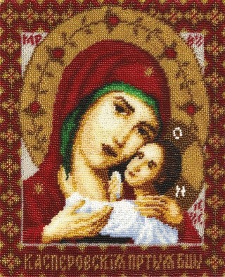 Набор для вышивания «Икона Пресвятой Богородицы Касперовская»
