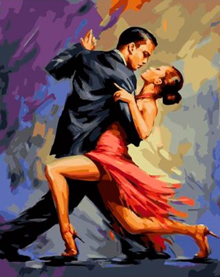 Картина по номерам «Танго»
