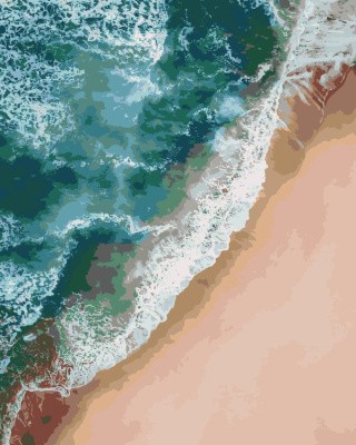 Картина по номерам «Лазурное побережье» Картина по номерам «Лазурное побережье»