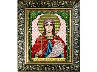 Рисунок на ткани «Св. Великомученица Параскева»