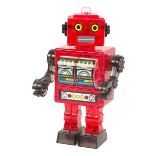 3D Головоломка «Робот красный», Crystal Puzzle