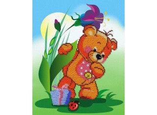 Набор вышивки бисером «Мишка» Набор вышивки бисером «Мишка»