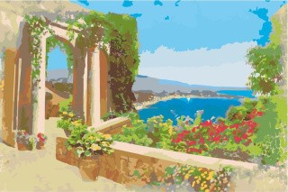 Картина по номерам «Средиземноморье»