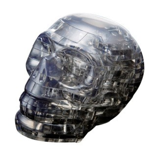 3d головоломка «Черный череп», Crystal Puzzle 3d головоломка «Черный череп», Crystal Puzzle
