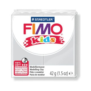 Полимерная глина FIMO Kids, цвет: светло-серый, 42 г