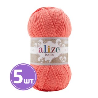 Пряжа ALIZE Bella (619), коралловый, 5 шт. по 50 г Пряжа ALIZE Bella (619), коралловый, 5 шт. по 50 г