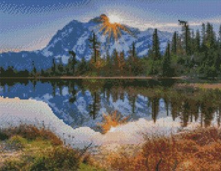 Алмазная вышивка «Горы» Алмазная вышивка «Горы»