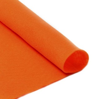 Фетр в рулоне жесткий 1 мм, 100 см, цвет: 645 бледно-оранжевый, IDEAL