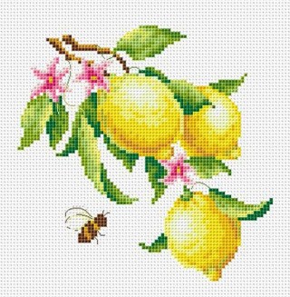 Набор для вышивания «Ветка лимона»