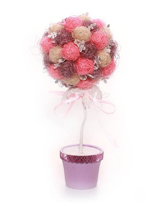 Набор для создания топиария «Розовое чудо» Набор для создания топиария «Розовое чудо»