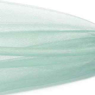 Фатин Kristal средней жесткости, блестящий, 5 м, ширина 300 см, 100% полиэстер, цвет: светлая мята