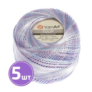 Пряжа YarnArt TULIP (449), мультиколор, 5 шт. по 50 г