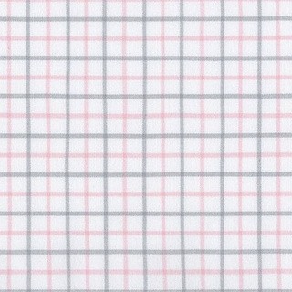 Ткань для пэчворка Brooklyn Plaid Flannel, 146 г/м², 100х110 см, 100% хлопок, цвет: PINK, Peppy